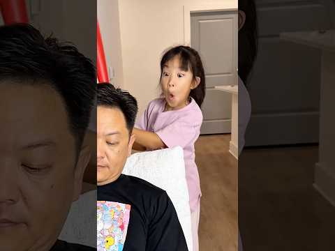 She wanted to hit him 🥴🤣 LeoNata family #shorts