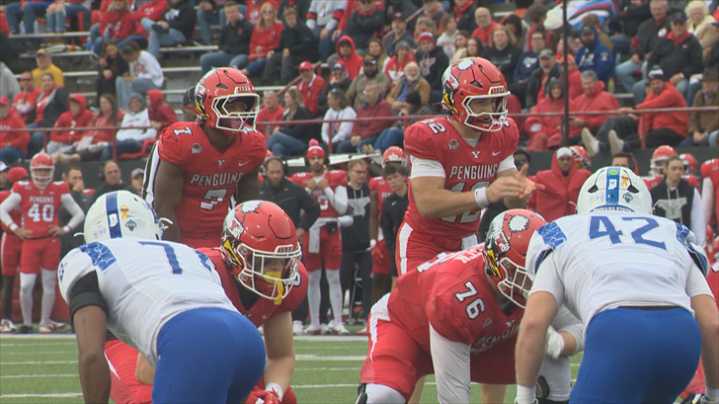 Beau Brungard throws for 3 TDs, runs for 3 more, and Youngstown State blasts Indiana State 48