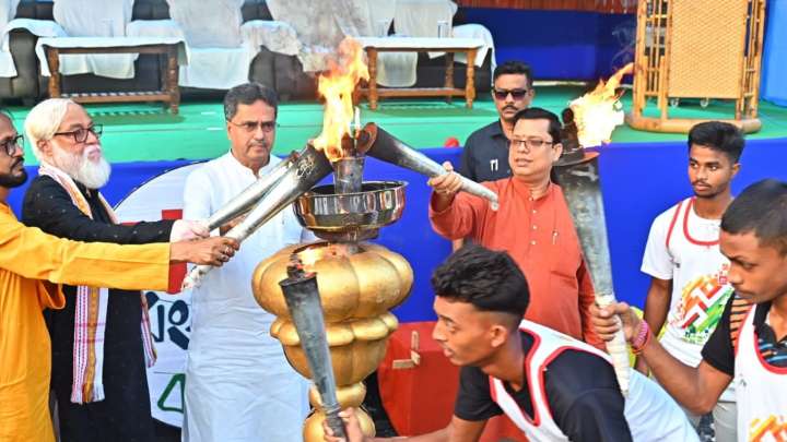 Tripura CM Manik Saha lauds Sanskriti Haat, announces Rs 50.25 lakh grant