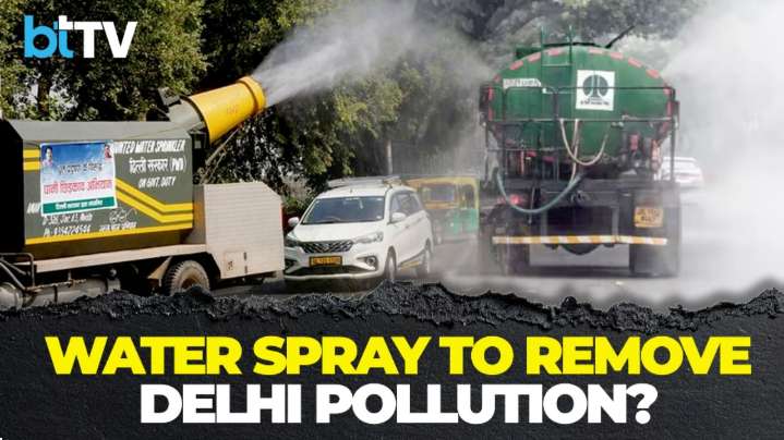 Delhi Pollution Row: BJP, AAP Clash Over ‘Water Tricks’ Near AQI Stations