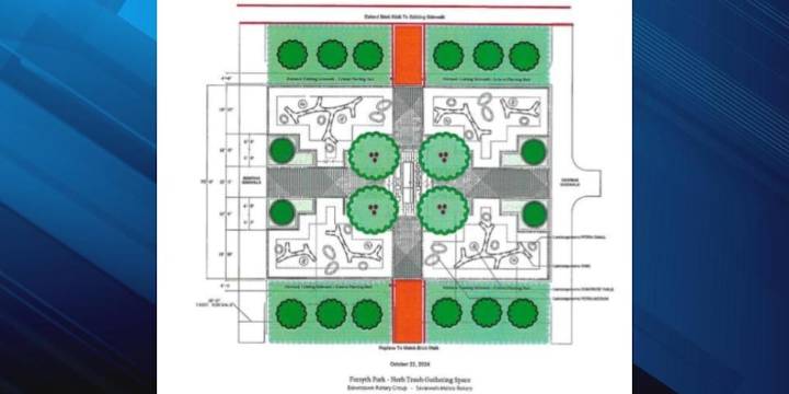 Feedback needed for new gathering space at Forsyth Park