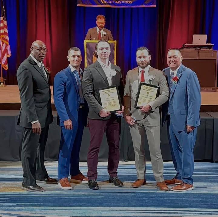 Manchester officers honored with Silver Medal of Valor at state awards