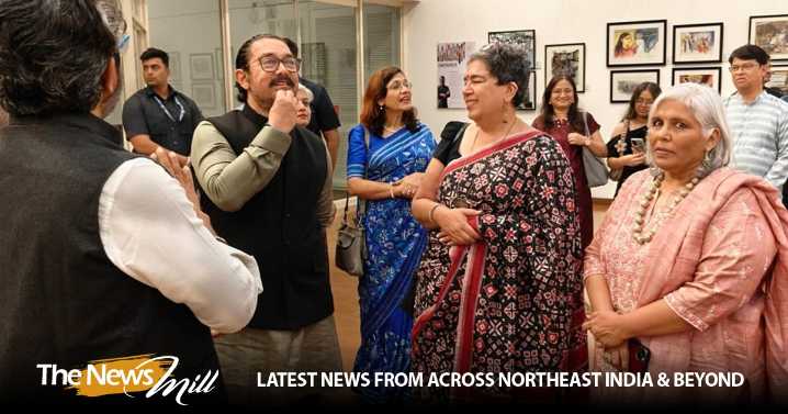 “When your ex surprises you…”: Aamir Khan shows support at former wife Reena Datta’s art exhibition