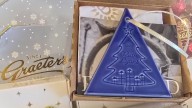 Ruth Lyons Children's Fund ornament on sale at select Graeter's locations