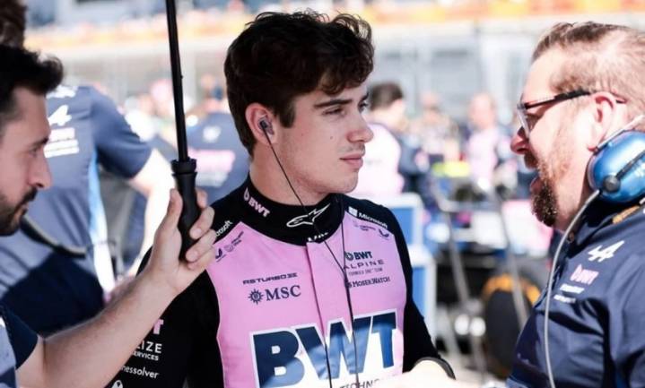 Colapinto se prepara para el Gran Premio de Brasil en la Fórmula 1