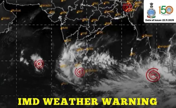 Cyclone Over Bay Of Bengal? IMD Warns  Of Heavy Rainfall In Tamil Nadu, Kerala