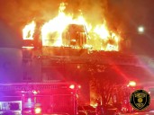 Massive early-morning fire rips through South Jersey apartment complex, injures five