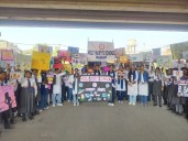 Holy Mary's School, Banur, put up Nukkad Natak on cyber vigilance