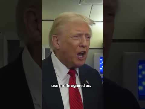 Trump Says US National Security Would ‘Suffer Tremendously’ if Supreme Court Limits Tariffs #shorts