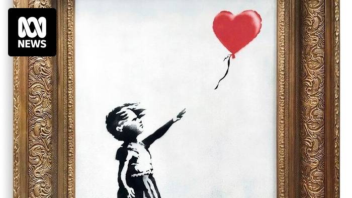 Man jailed for stealing signed print of Banksy's Girl with Balloon painting worth $544,000