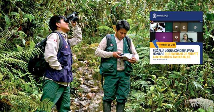 ¡Victoria ambiental!: Condenan a hombre que amenazó de muerte a tres guardaparques en Madre de Dios