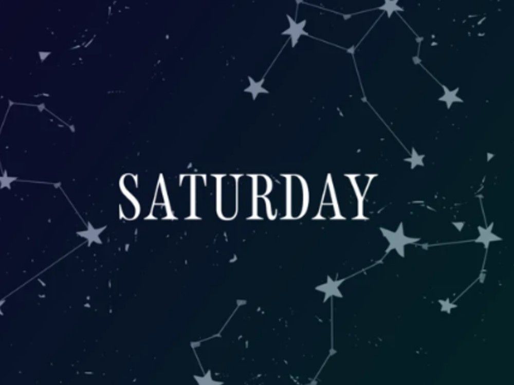 Daily Horoscope - Saturday, November  1, 2025