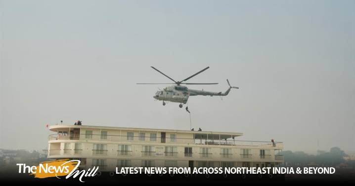 NSG, IAF conduct high-intensity counter-terror mock drill on Ganga in Varanasi