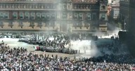 Marcha de la Generación Z en Ciudad de México termina con disturbios frente al Palacio Nacional