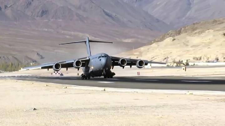 IAF Operationalises Nyoma Airbase in Eastern Ladakh