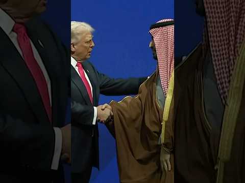 Trump thanks Saudi's Crown Prince MBS for investing in America #politics