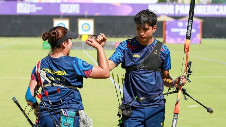 Colombia asegura medallas en el Torneo Juvenil de América en tiro con arco