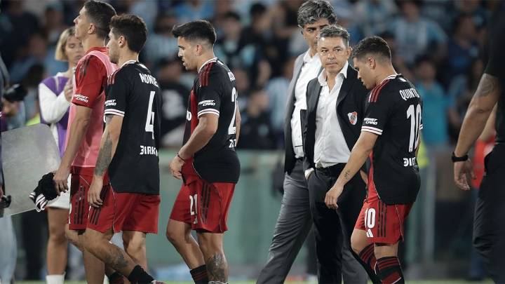 River en llamas: trascendió lo que habría pasado en el vestuario tras la dura eliminación ante Racing
