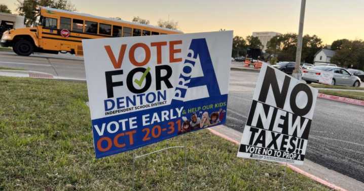 Voters pass Denton ISD’s Prop A, adding $26M yearly through a 5