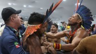 Indigenous activists storm UN climate summit in Brazil, demanding action