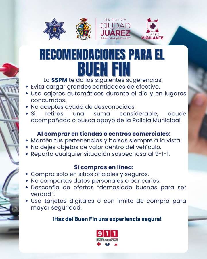 La SSPM refuerza acciones preventivas para el Buen Fin