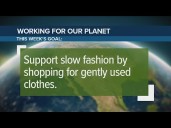 Support 'slow fashion' by shopping for gently used clothes