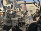 Six IDF soldiers wounded in clash with terrorists in Syria