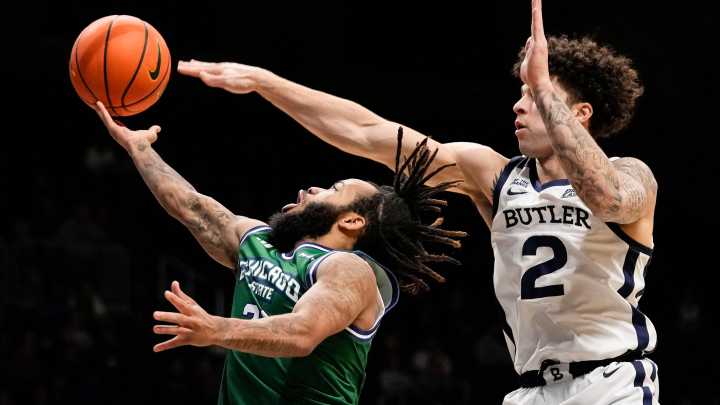 See photos from NCAA men's basketball Butler against Chicago State at Hinkle Fieldhouse