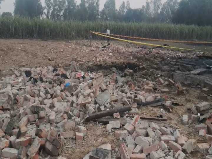 UP: Two killed after fire breaks out at firecracker factory in Ba