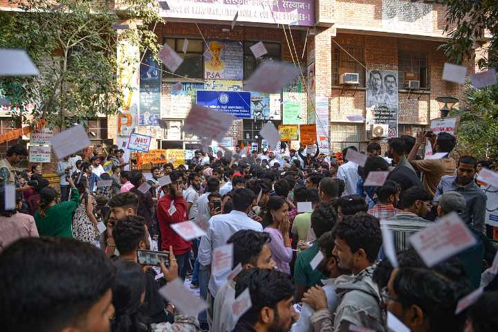 JNUSU Election Counting: Left Unity And ABVP In Tight Race