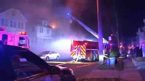 Roselle 5-alarm fire damages 3 homes in Union County, NJ; 1 firefighter injured, officials say