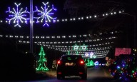 Panther Creek's Christmas lights shine for a good cause