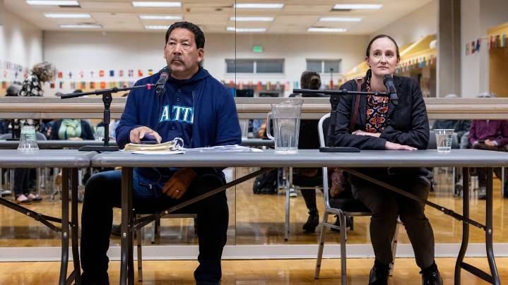 Seattle Mayor Bruce Harrell faces a hard reelection fight against progressive activist Katie Wilson