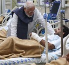PM Modi visits Delhi blast victims after returning from Bhutan, to chair security meetings