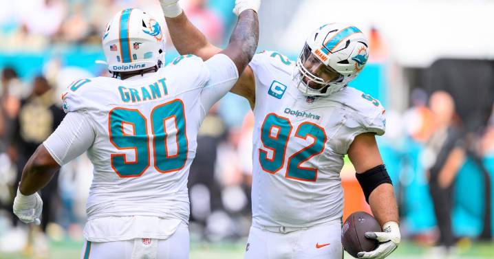 Miami Dolphins come off bye week with narrow home win against New Orleans, beating Saints 21