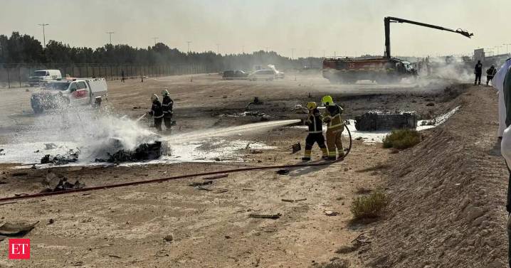 HAL issues statement on Tejas fighter jet crash at Dubai Air Show