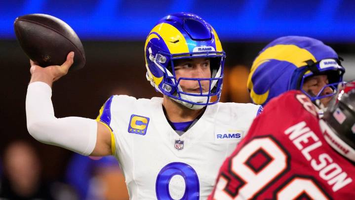 Matthew Stafford refuerza candidatura al MVP tras paliza de Rams a Buccaneers