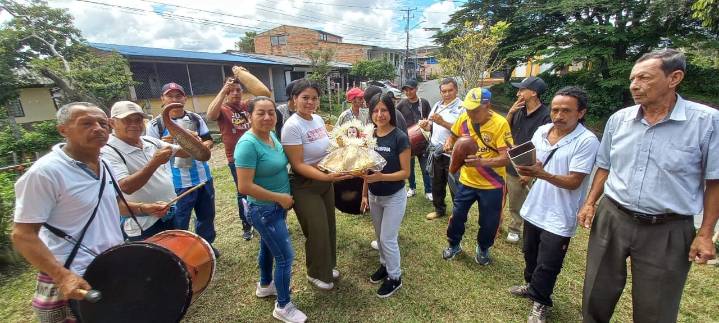 Pobladores de la Vereda de Torres y Puelenje vivieron al máximo el recorrido del Niño Dios