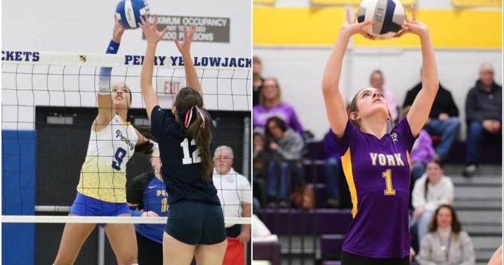 SEC. V GIRLS VOLLEYBALL: York, Perry set for one final showdown for 'D1' title