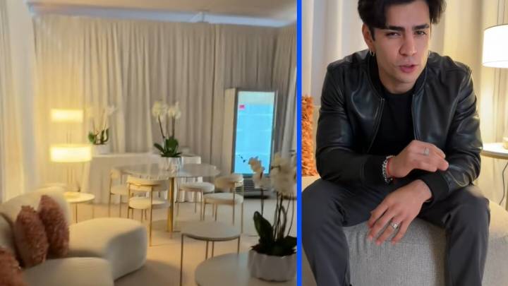 Al interior del camerino de Shakira en Televisa: "es más grande que mi casa", dice Aaron Mercury