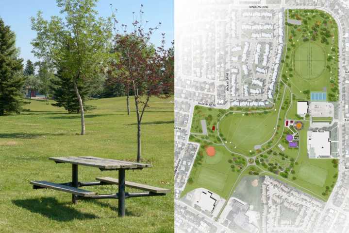 A northeast Calgary park is getting a MAJOR transformation