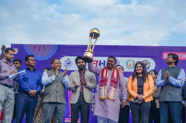 Bhubaneswar Welcomes FIH Men’s Junior World Cup Trophy Tour