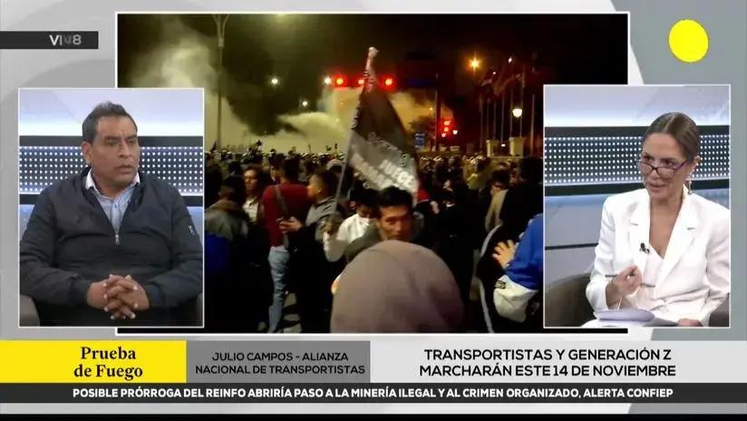 Transportistas y jóvenes de la Generación Z marcharán este viernes 14 de noviembre para exigir la derogatoria de las “leyes procrimen”