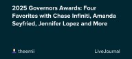 2025 Governors Awards: Four Favorites with Chase Infiniti, Amanda Seyfried, Jennifer Lopez and More: ohnotheydidnt