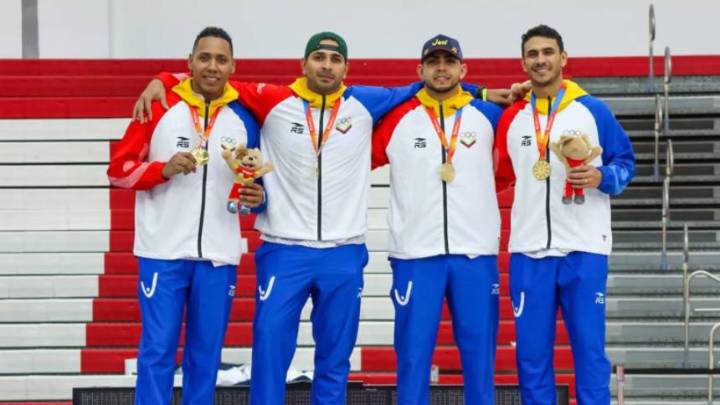 Hermanos Limardo lograron oro en el esgrima por equipo de los Juegos Bolivarianos