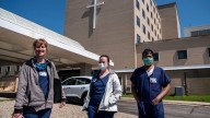 Here's what the hospital had to say about the removal of a cross