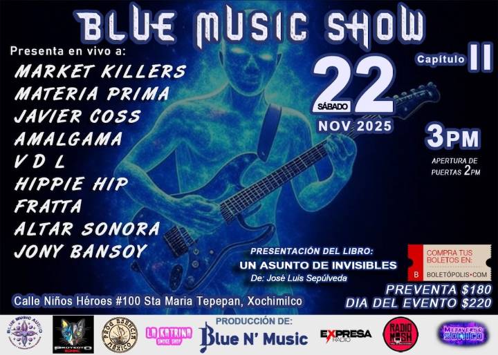 El eclecticismo marca la ruta del capítulo II del Blue Music Show