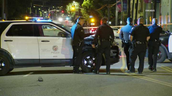 Driver killed in four-car crash in Hollywood