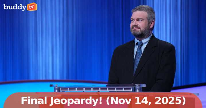 Final Jeopardy! Today: November 14, 2025 Winner & Clue