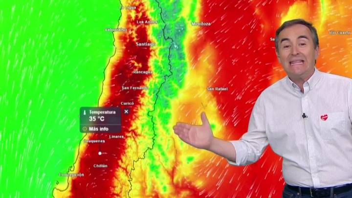 "Hasta 35°C a la sombra": Alejandro Sepúlveda entrega su pronóstico del tiempo para este sábado